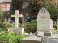 auf dem deutschen Friedhof im Vatikan