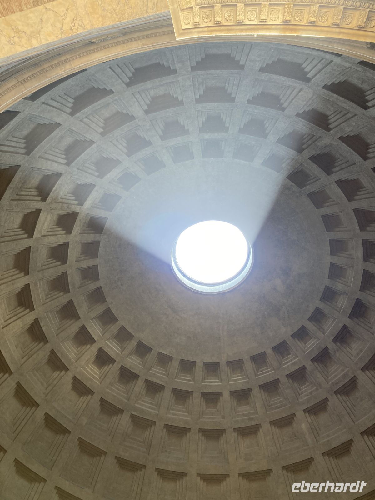 Lichteinfall im Panteneum