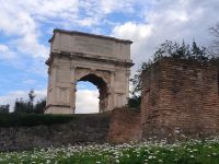 Rom Forum Romanum Titusbogen