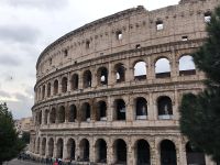 Rom Blick zum Kolosseum