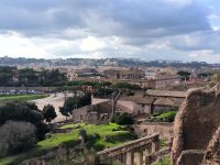 Rom Forum Romanum - Blick vom Palatin
