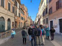 Rom Reisegruppe unterwegs