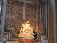 Rom Petersdom  - die vatikanische Pietà von Michelangelo