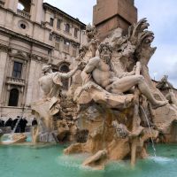 Rom Piazza Navona Ganges