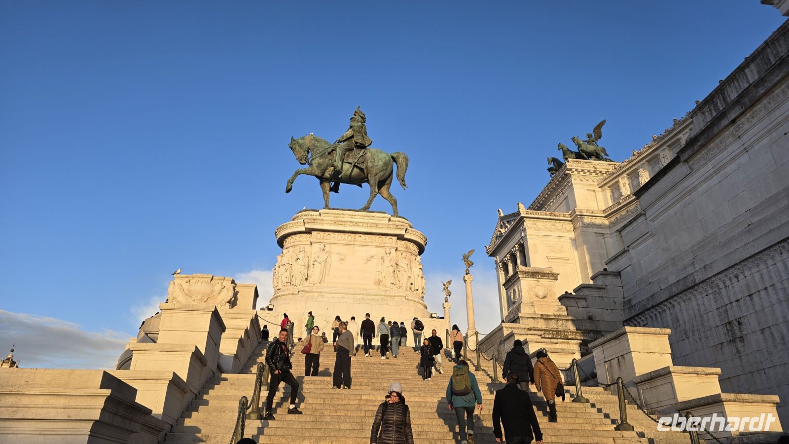 Reiterstandbild des ersten Königs des vereinten Italien