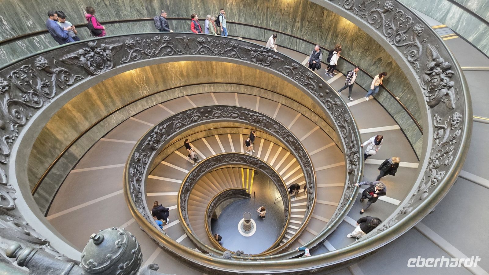 Aufgang zu den Vatikanischen Museen