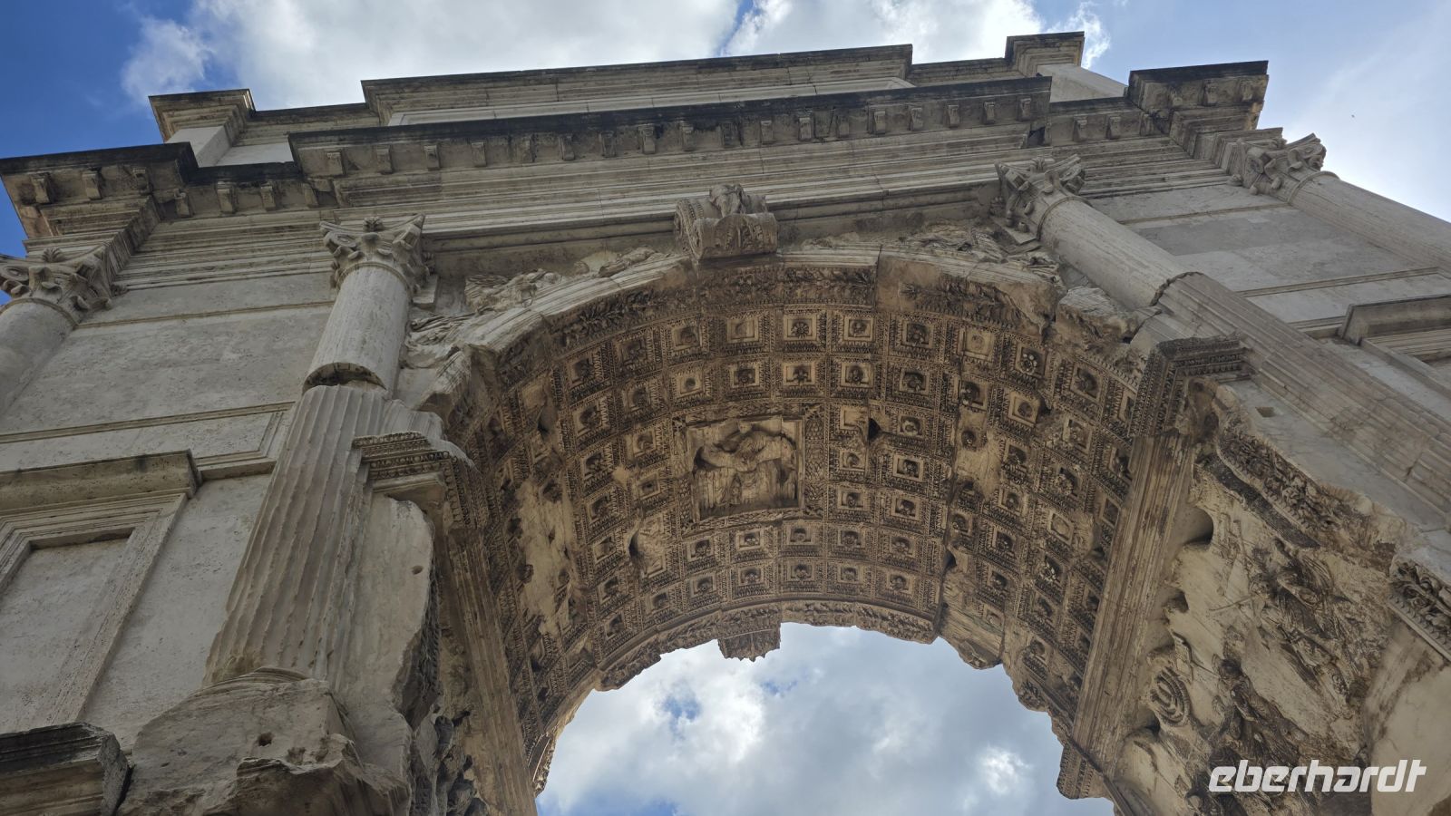 Relief unter dem Triumphbogen des Titus