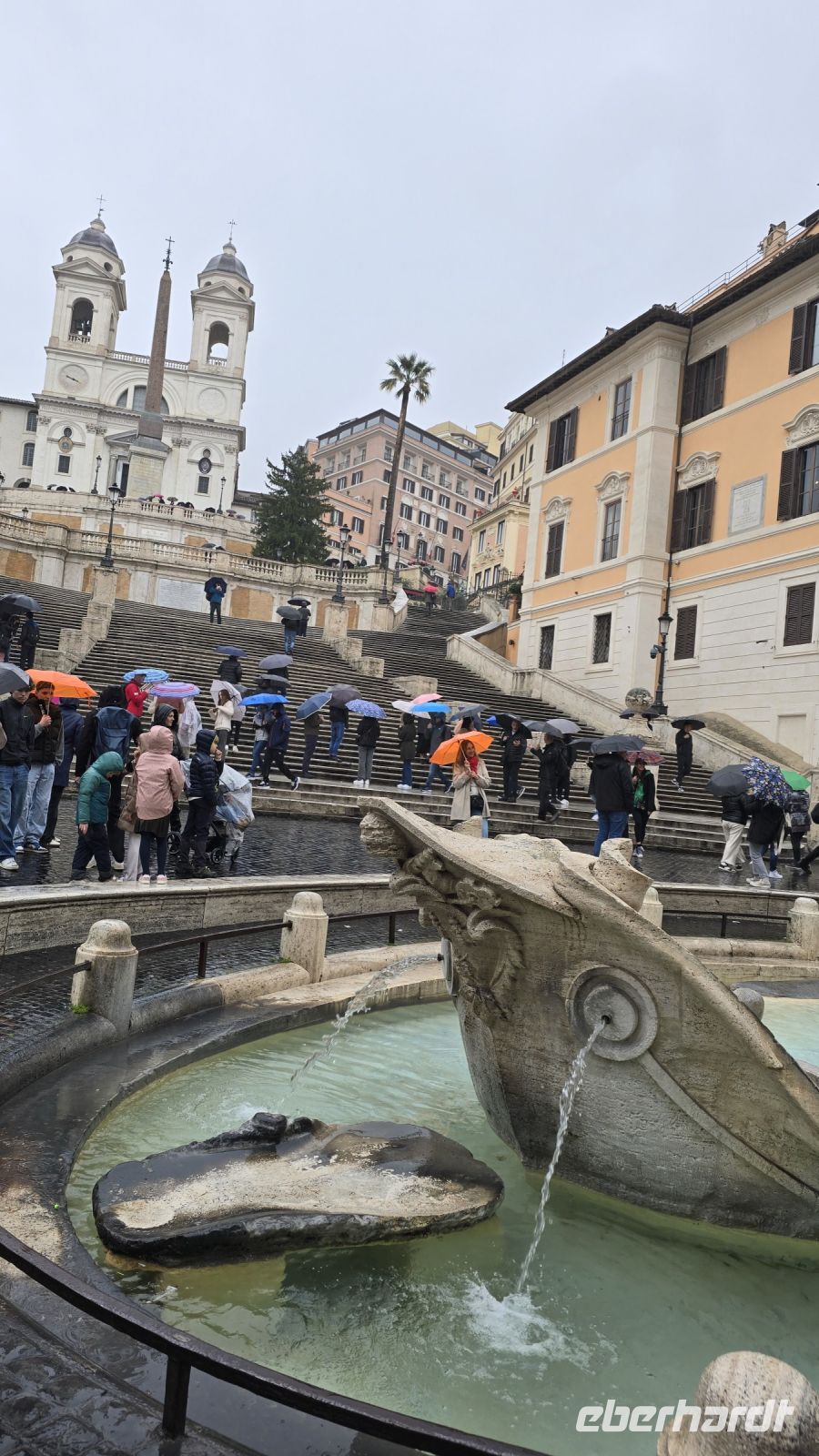 Vor der Spanischen Treppe