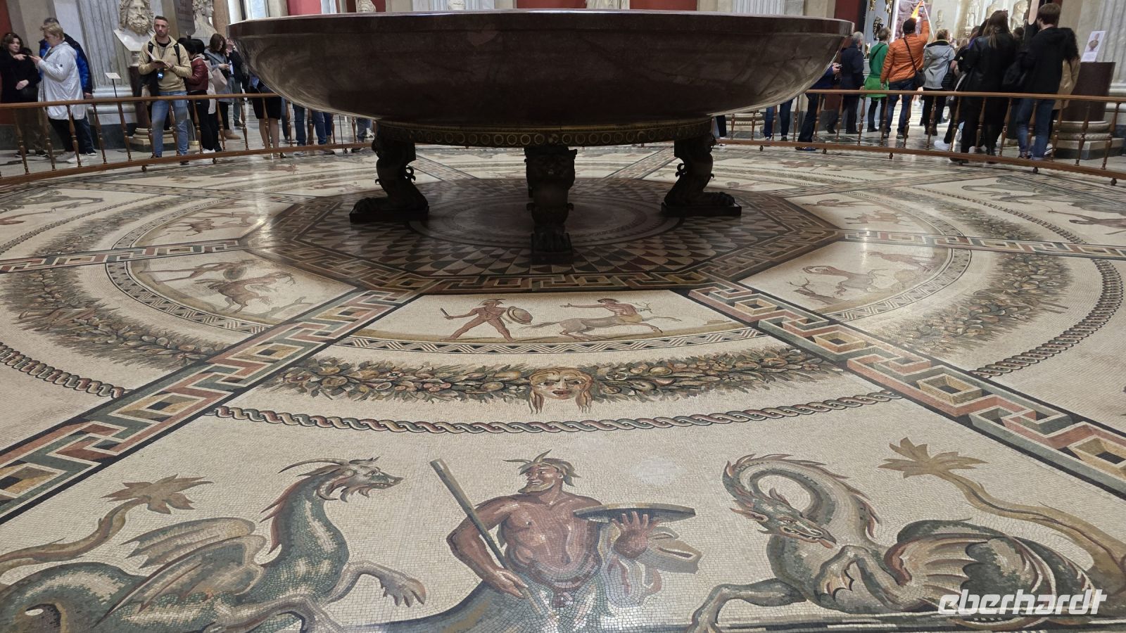 Bodenmosaik in den Vatikanischen Museen