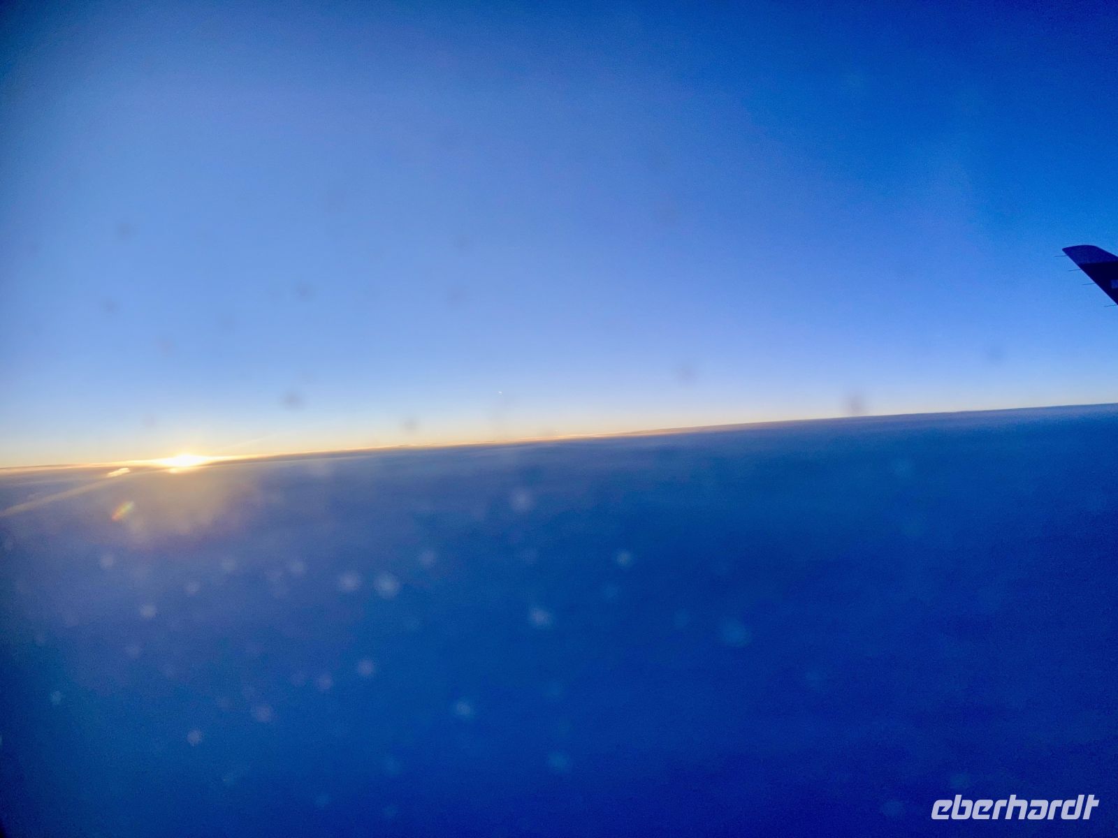 nicht nur der Tag, sondern auch eine schöne Reise geht zu Ende