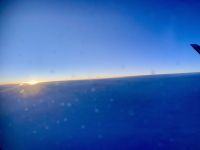 nicht nur der Tag, sondern auch eine schöne Reise geht zu Ende