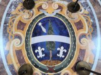 Rom. Vatikanische Museen. Blaue Farbe Lapislazuli