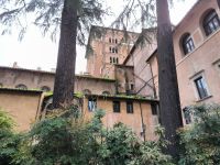 Rom. Garten im Palazzo Venezia