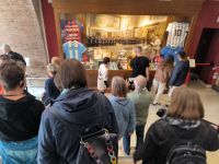 Rom. Vatikanische Museen. Päpste mögen Fußball