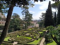 Rom. Vatikanische Gärten