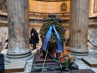 Rom. Pantheon - der königliche Wächter macht Feierabend