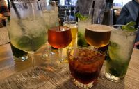 Rom. In der Hotelbar Cantico