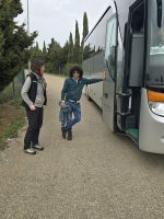 Busfahrer Domenico und Katrin