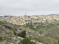 Blick auf die Stadt Matera