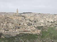 Blick auf die Stadt Matera