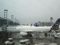 Abflug Frankfurt bei Regen