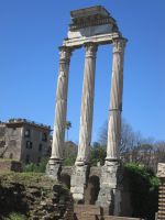 Forum Romanum: Castor und Pollux Tempel