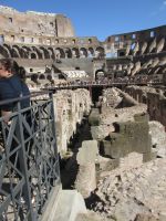 Kolosseum: unterirdische Gänge