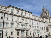 Piazza Navona:  Palazzo Pamphilj, heute brasilianische Botschaft