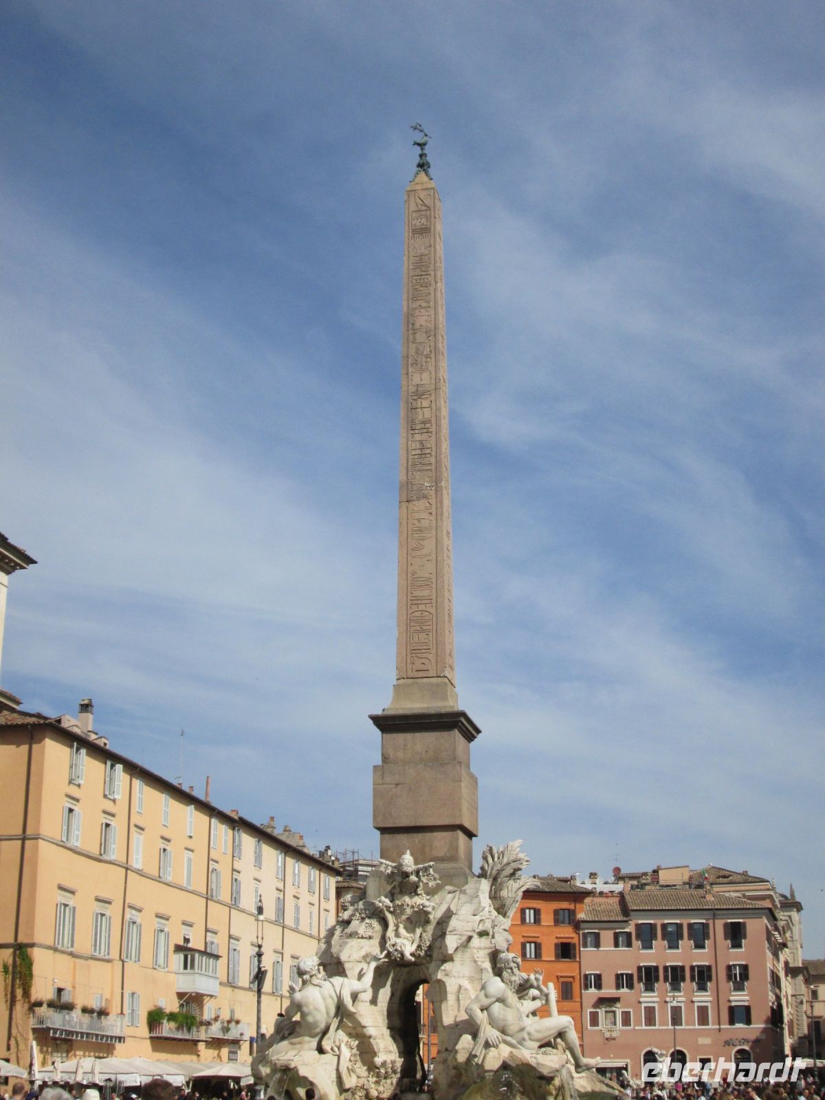 Piazza Navona: 4 Flüsse Brunnen