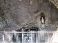 Vatikanische Gärten: Grotte zu Ehren der heiligen Bernadette von Lourdes