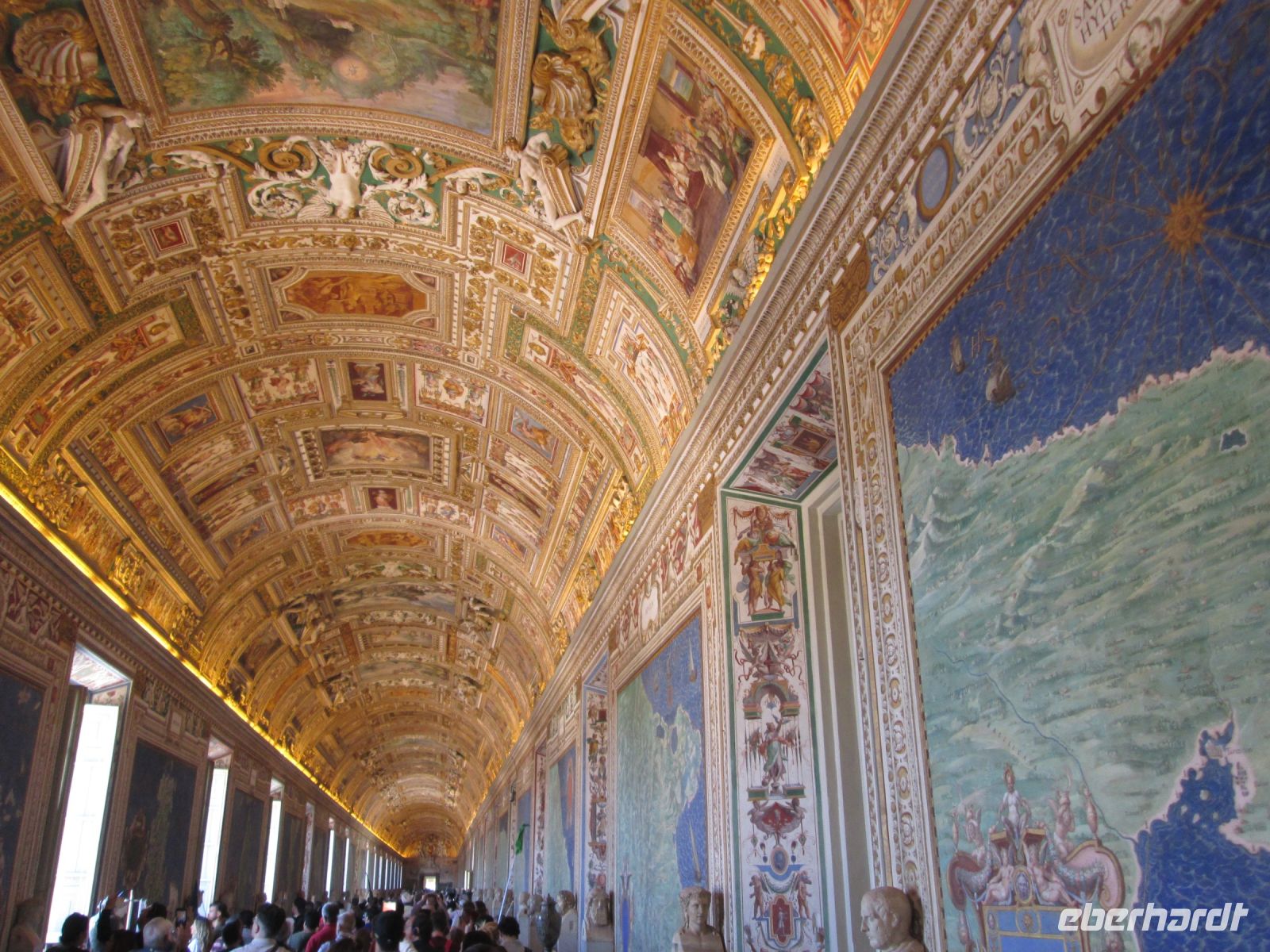 vatikanische Museen: Galerie der Landkarten