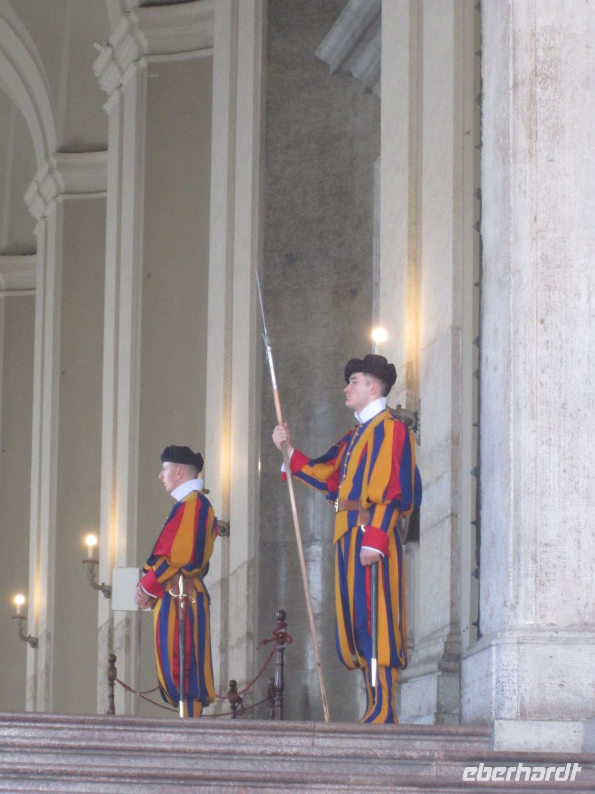 Schweizer Garde im Vatikan