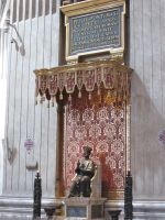 St. Peter: Heiliger Petrus , Bronze um 1300 