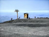 Ausblick vom Ätna aus ins Tal