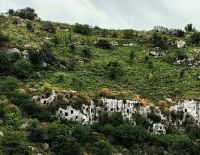 Einstige Grabstätten aus der späten Bronzezeit von 13. bis 8. Jahrhundert vor unserer Zeitrechnung, Pantalica Hochebene