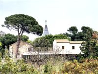 Blick über Syrakus vom archäologischen Park Neapolis