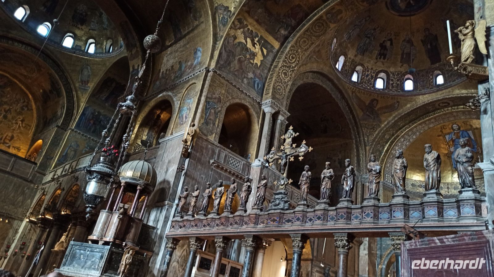 Venedig: im Markusdom