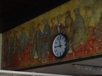 Florenz: Wandbild auf dem Bahnhof