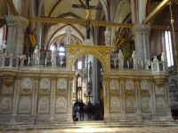 Venedig: in der Kirche Santa Maria Gloriosa del Frari