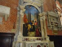 Venedig: in der Kirche Santa Maria Gloriosa del Frari