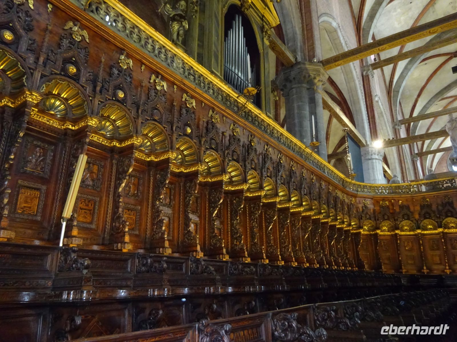 Venedig: in der Kirche Santa Maria Gloriosa del Frari