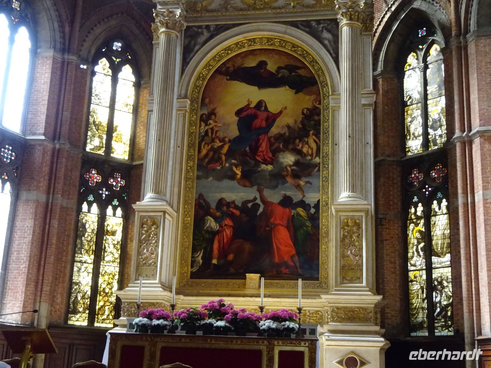 Venedig: in der Kirche Santa Maria Gloriosa del Frari