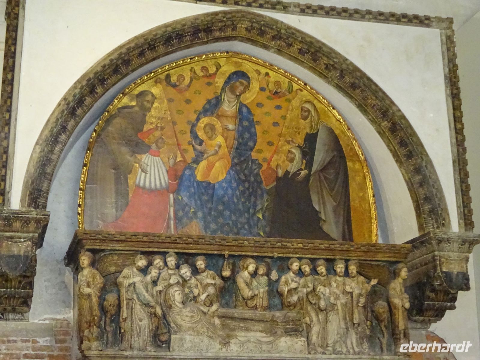 Venedig: in der Kirche Santa Maria Gloriosa del Frari