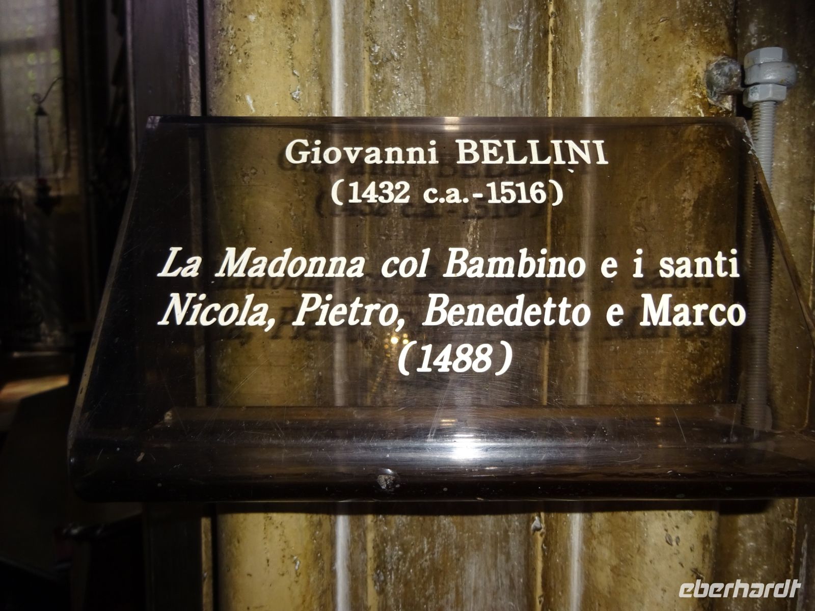 Venedig: in der Kirche Santa Maria Gloriosa del Frari