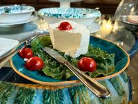 Ricotta Käse im Hotel Villa Giulia bei Noto