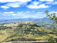 Blick auf Calascibetta von Enno aus