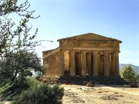 Der Concordiatempel in Agrigent