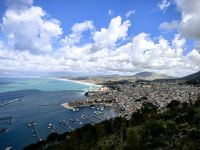 Blick auf Castellammare del Golfo