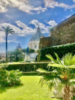 in den Vatikanischen Gärten 