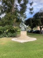 im Vatikanischen Garten